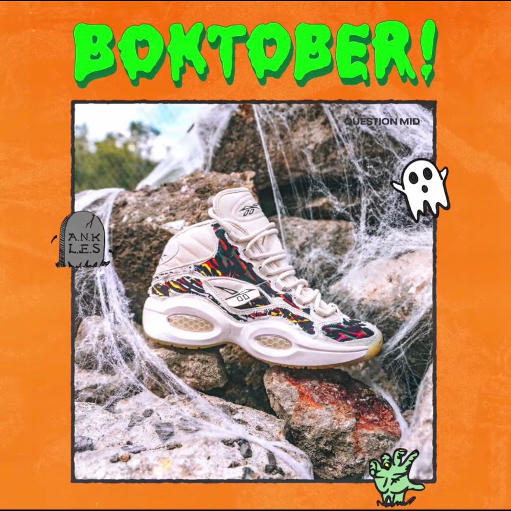 Reebok Question mid BOKTOBER Halloween edition